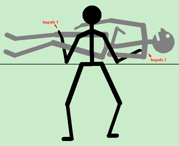 Auf die Seite drehen im Bett. Bild 1 Auf die Seite drehen (Bild: LeseWie.com)