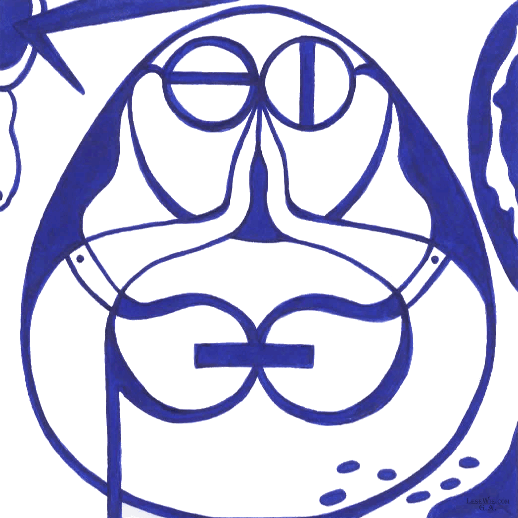 Augen überall sehen Dich - Du nicht Augen überall (Bild: LeseWie.de)